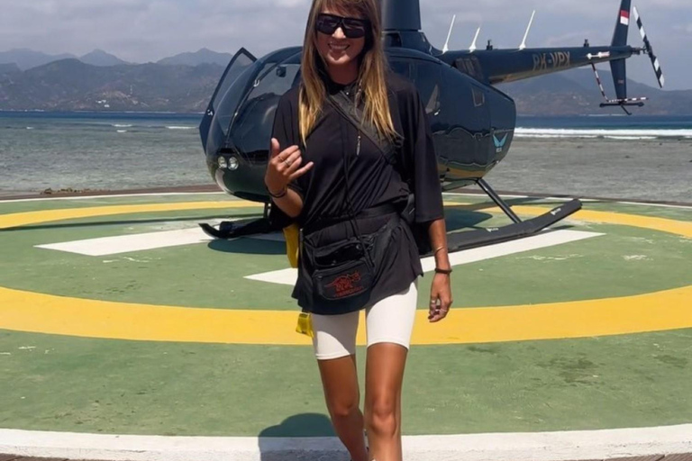 Bali: Helicopter Tour with optional Pickup and Drop-off Canggu Skyline
