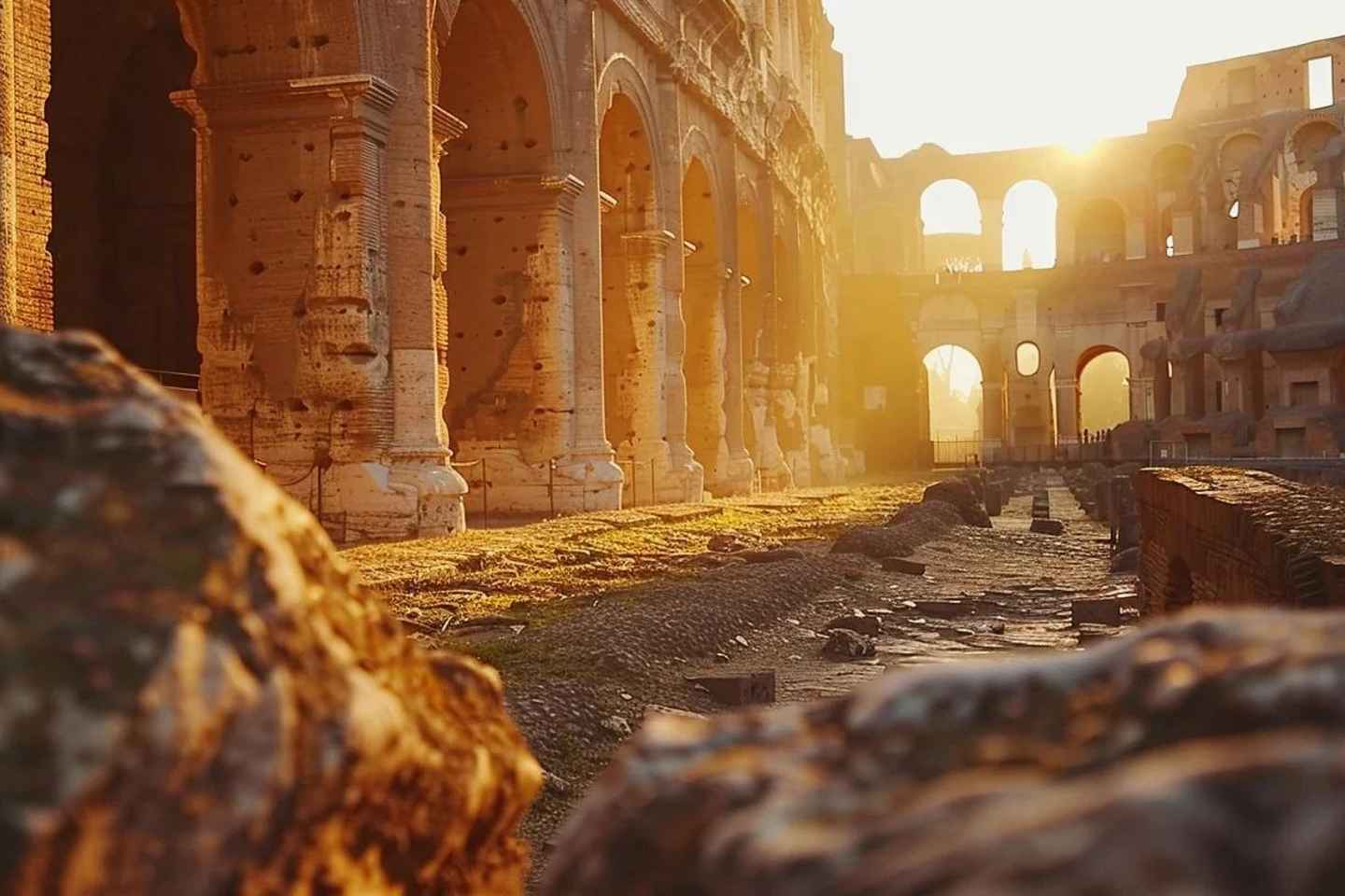 Rome: Golden Hour Expereince at the Colosseum with a Guide