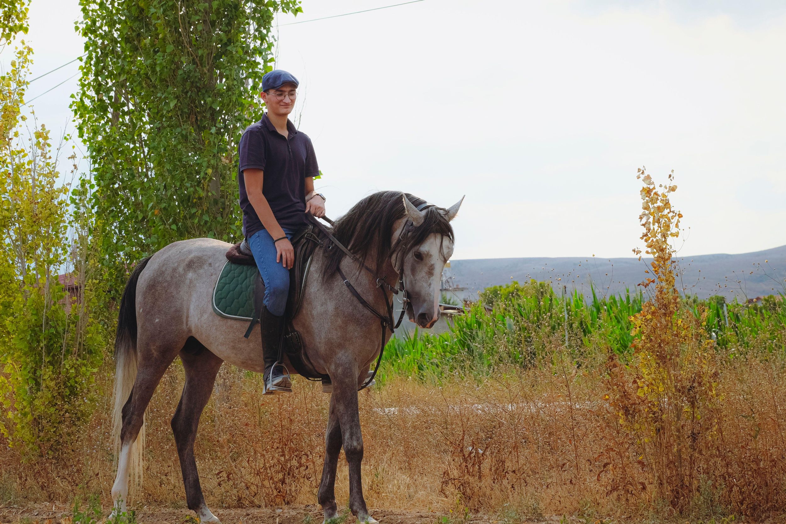 Palanga: Reiten durch Dünen im Wald am Meer