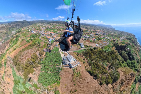 Madère : vol en parapente tandemMadère : Vol en parapente tandem