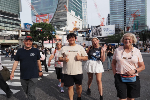 Tokyo: Shibuya Sky Sunset Entry & Night Walking Tour