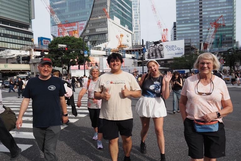 Tokyo: Shibuya Sky Sunset Entry & Night Walking Tour