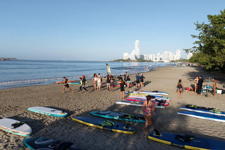 Cartagena: Sunrise Paddleboarding Tour with Photos & Videos