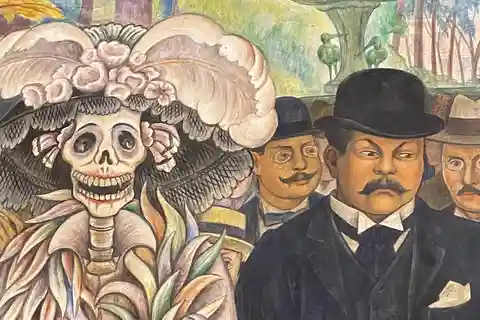 Excursão a pé pelo muralismo mexicano