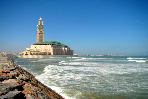 Casablanca: Layover Sightseeing Tour with Airport Transfer Layover including the Moroccan Hammam and traditional Dinner