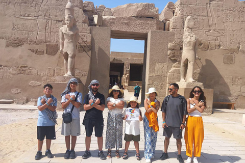 Sahl ou Makadi : Visita a Karnak, Vale dos Reis e HatshepsutVisita de grupo com taxas de entrada