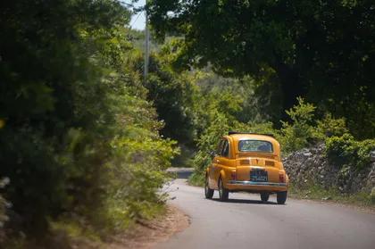 Apulien wie aus dem Bilderbuch: eine Fiat 500 Foto Tour
