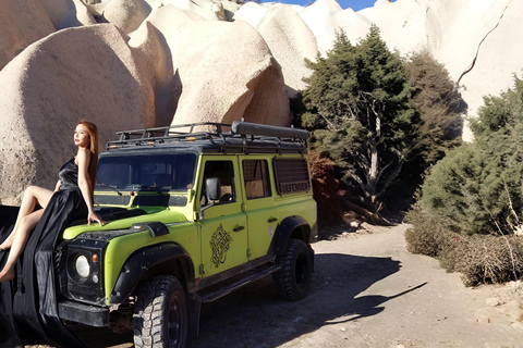 Cappadocia: Green Tour With Lunch & Jeep Safari