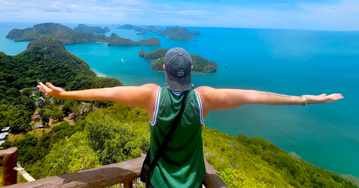 Desde Koh Samui Excursión de un día a Ang Thong con Kayak y Almuerzo