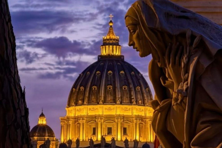 St. Peter's Basilica Dome, Papal Tombs & Interactive App Without Elevator