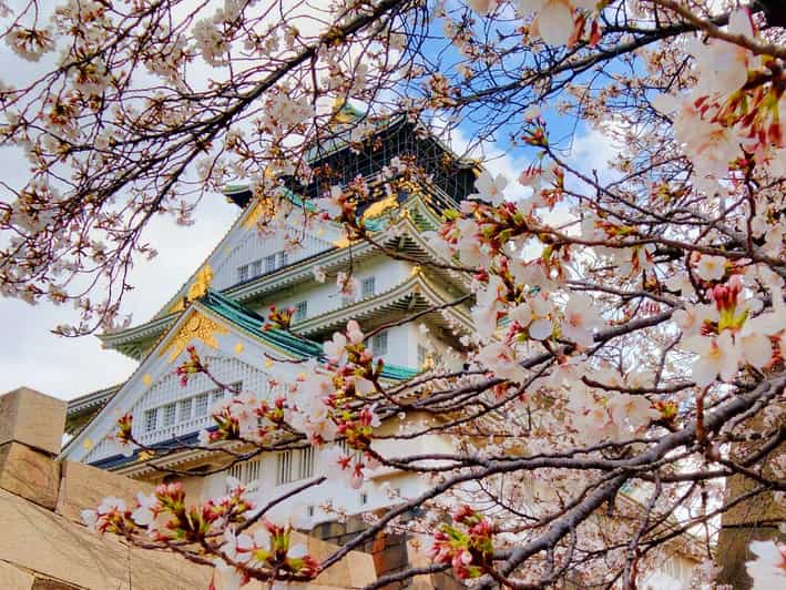 Osaka Castle & Temples Walk Tour + Multilingual Audio Guide