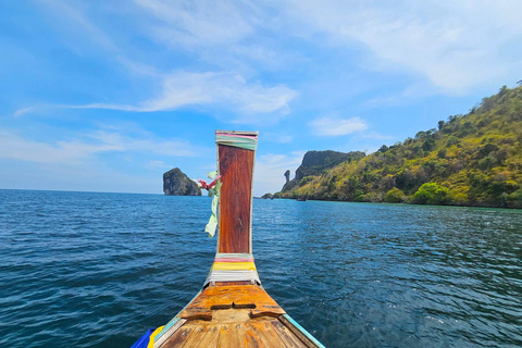 Krabi : Circuit dans les îles en bateau à longue queue privéOption 4 : Visite privée des 7 îles