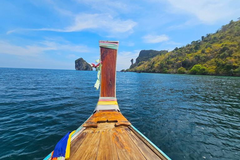 Krabi : Circuit dans les îles en bateau à longue queue privéOption 4 : Visite privée des 7 îles