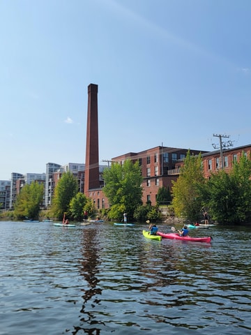 Kayak Montreal's Lachine Canal with a pro guide
