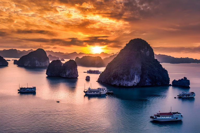 Hanoi : Best 5-Star Ha Long 1 Day Tour avec transfert en limousineVisite de Ha Long