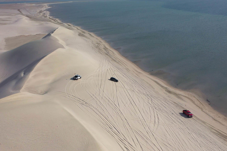 Découvrez le sable et la plage avec le DuneBashing, le Sandboard et la prise en charge