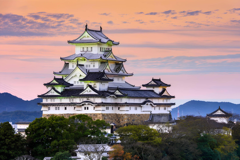 From Osaka/Kobe: Himeji, Mt. Shosha & Kobe Private Tour