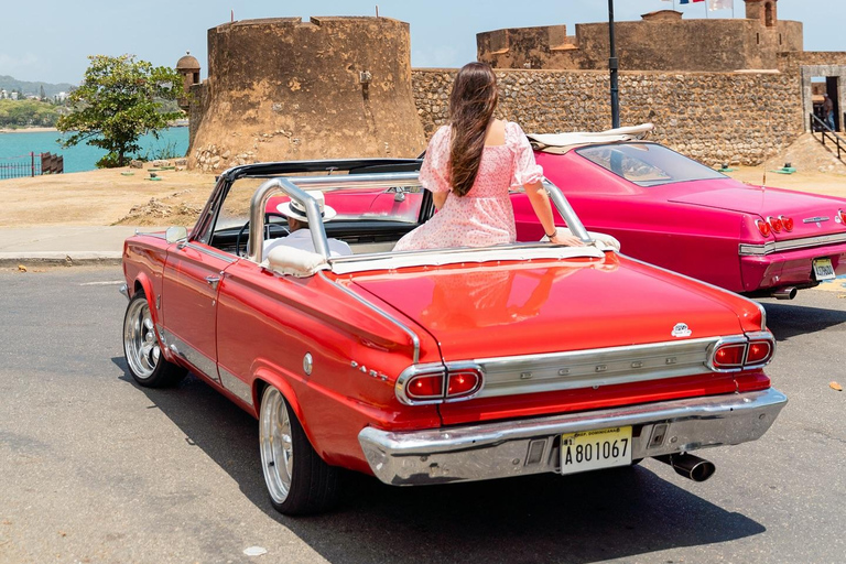 Puerto Plata: Stadsrondleiding in een klassieke auto