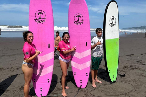 El Tunco Beach: Beginner Surf Lesson with Instructor