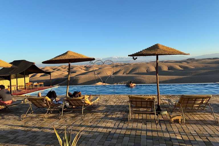 Marrakech: Agafay Desert Escape com piscina e almoço