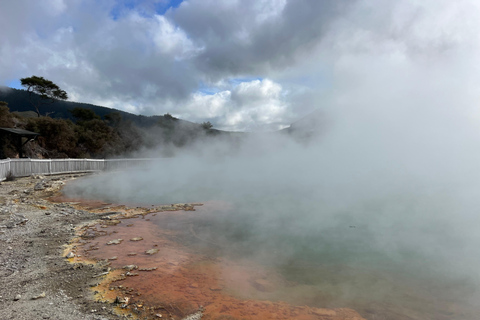 AU DÉPART DE ROTORUA : VISITE D&#039;UNE DEMI-JOURNÉE AU PAYS DES MERVEILLES GÉOTHERMIQUES DE WAI-O-TAPU