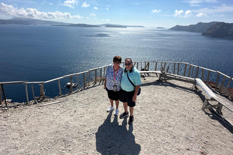 Santorin : visite des temps forts avec Oia et Pyrgos MegaloxoriSantorin : visite des temps forts avec Oia, Pyrgos et Megalochori