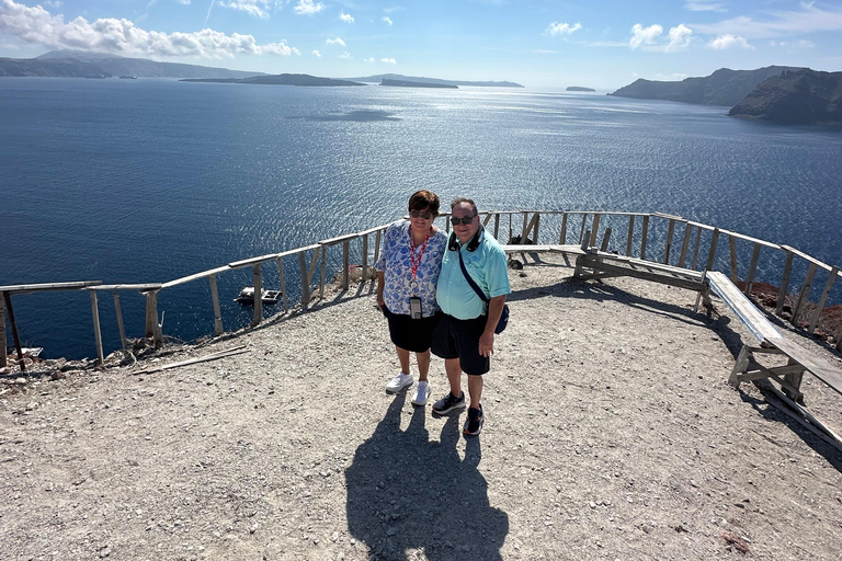 Santorin : visite des temps forts avec Oia et Pyrgos MegaloxoriSantorin : visite des temps forts avec Oia, Pyrgos et Megalochori