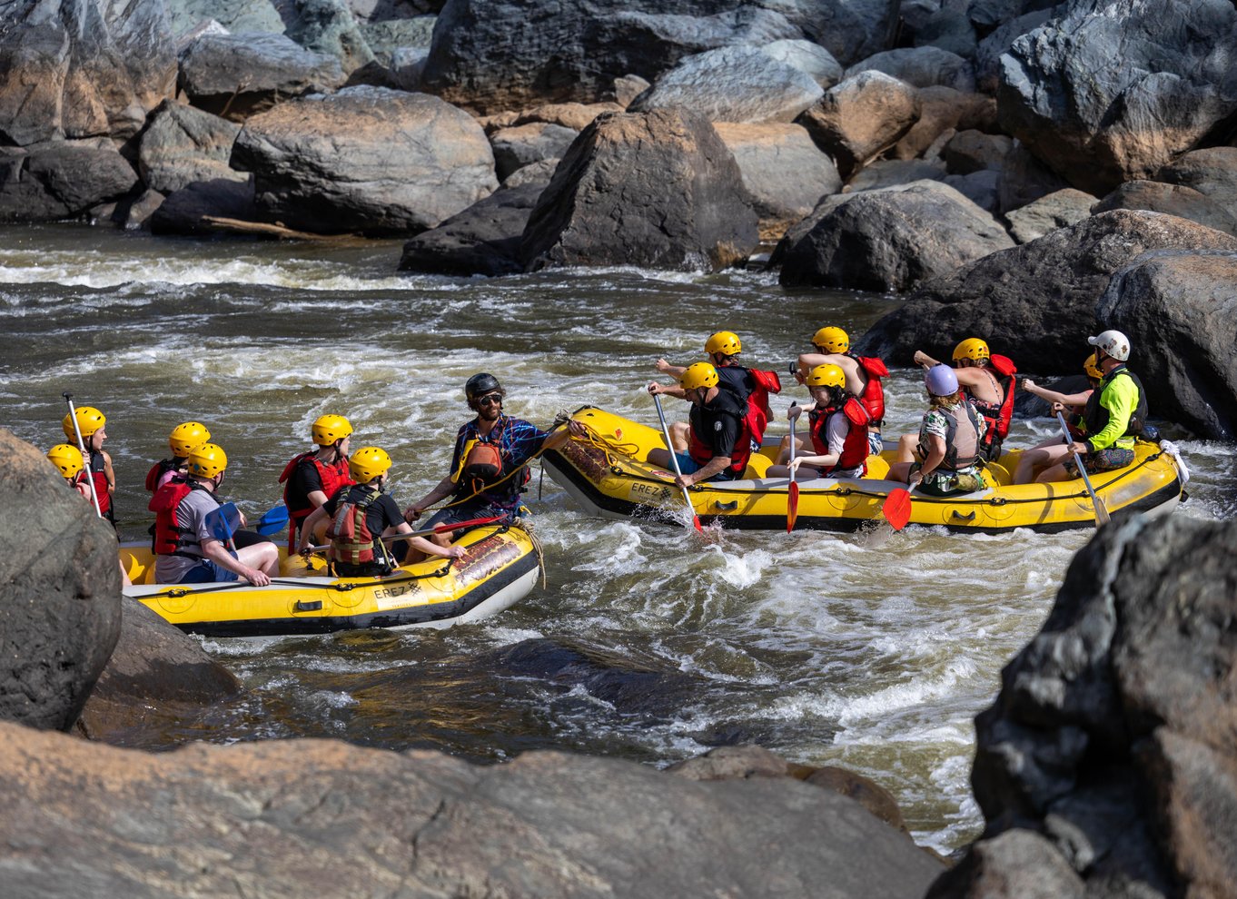 Barron Gorge: Halvdags Barron River White-Water Rafting