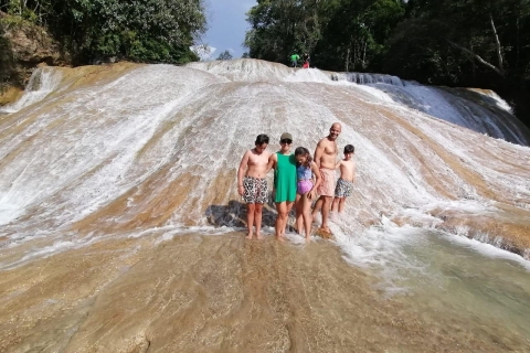 Chutes d'eau de Roberto Barrios depuis Palenque.