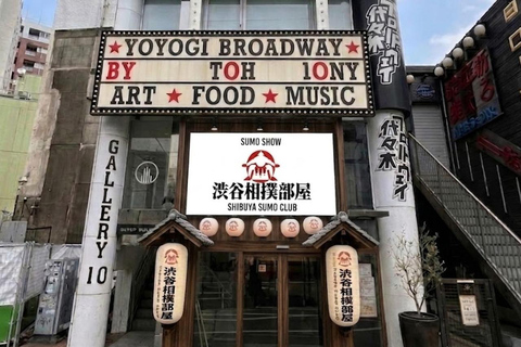 Tokyo: Shibuya Sumo Show with Experience & Photo