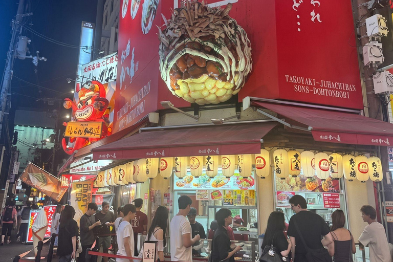 Osaka: Dotonbori Takoyaki Tour – Taste 5 & Become an Expert!