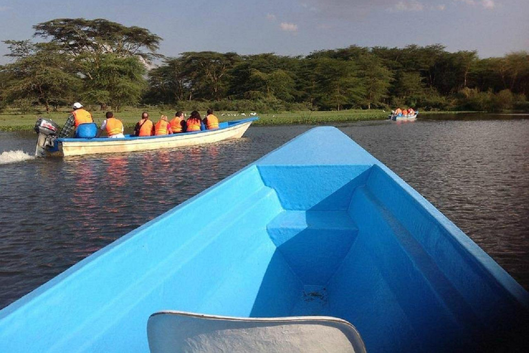 Nairobi: Hell's Gate & Lake Naivasha Day Trip with Boat Ride