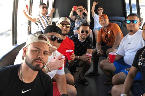 Las Vegas : Visite privée en bus du Strip de Las Vegas avec champagne