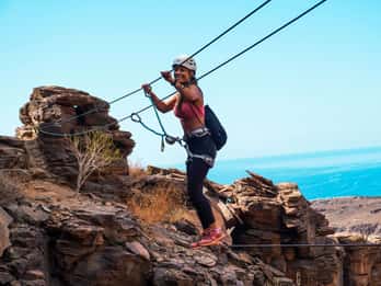 Gran Canaria: Excursión guiada en Vía Ferrata