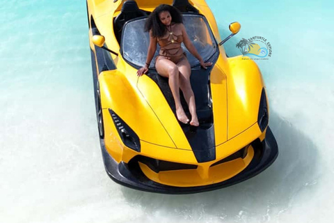 Nungwi/Kendwa: Jet Car Ride Adventure with Drone Footages Jet Car Ride with Drone Footage (Pickup Included)
