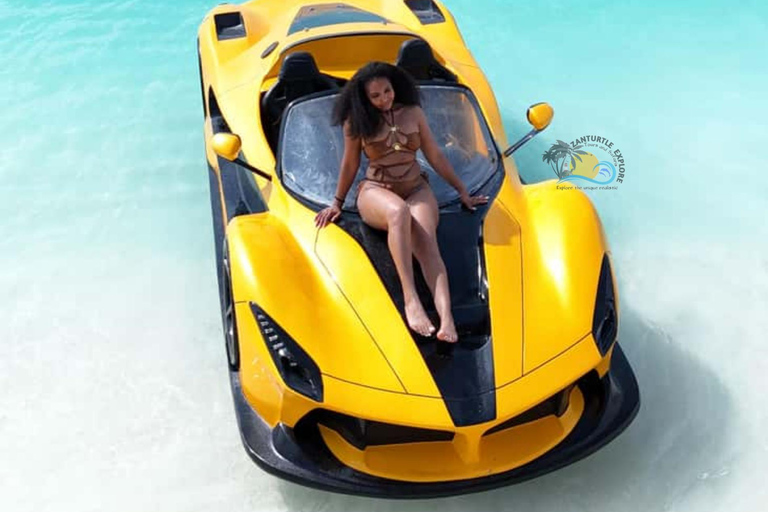 Nungwi/Kendwa: Jet Car Ride Adventure with Drone Footages Jet Car Ride with Drone Footage (Pickup Included)