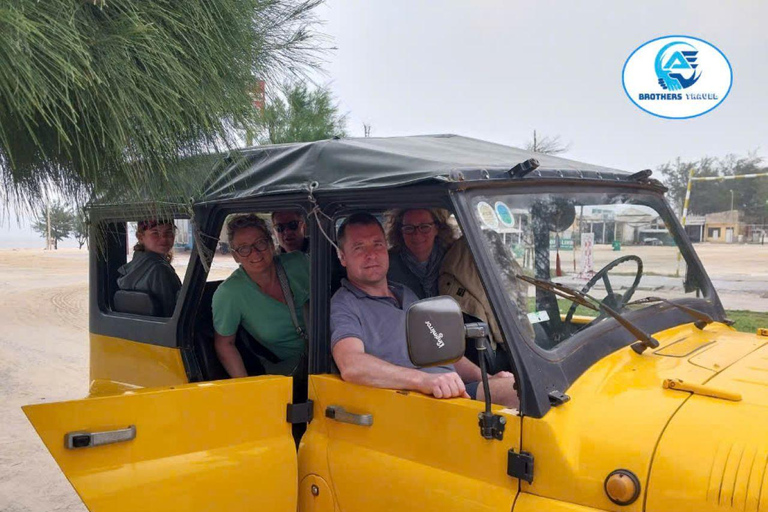 Hue Tour to Tam Giang Lagoon & Thuan An Beach by Jeep