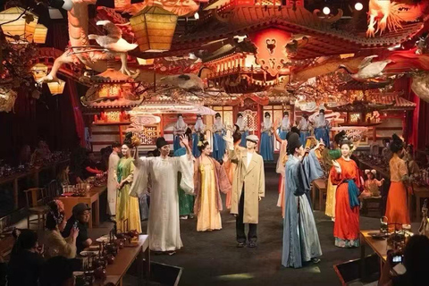 Shanghai: Xuyan Wanbanglaichao Show Ticket with Dinner Lunch, Standard