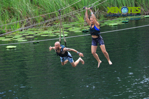 Cancun: Jungle ATV, Zipline, and Cenote Tour with Lunch