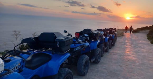 Gozo Guided Quad Tour around the Coast with Beach Stops
