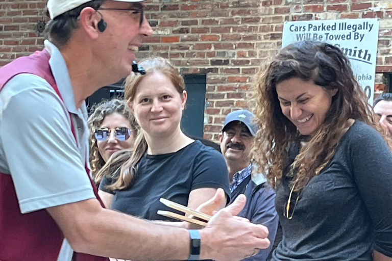 Filadelfia: Comedy Magic Walking Tour con una guida