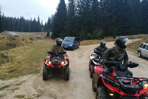 Snowmobile, ATV or Buggy Tour from Bucharest Snowmobile Private