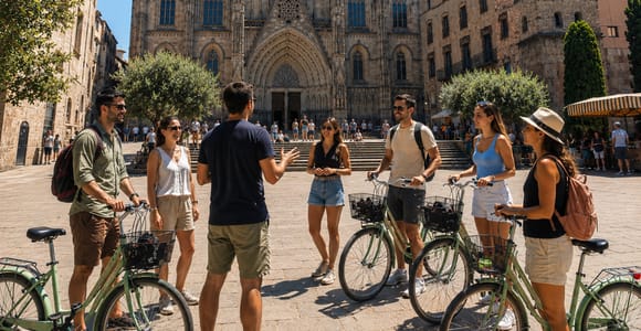 Barcelona Bike Tour: From Gothic Streets to the Sea