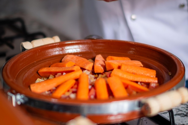 Marrakech: Marokkaanse kookles met marktbezoek en maaltijd