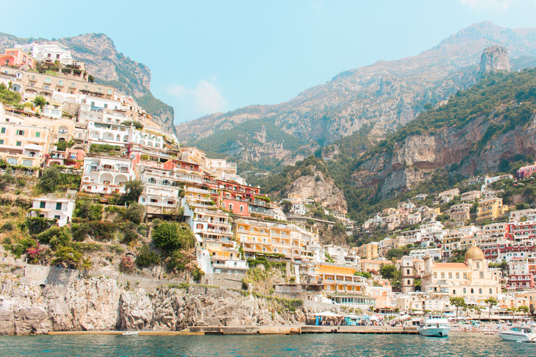 From Praiano or Positano: Full-Day Boat Tour to Amalfi Coast Cruise from Praiano