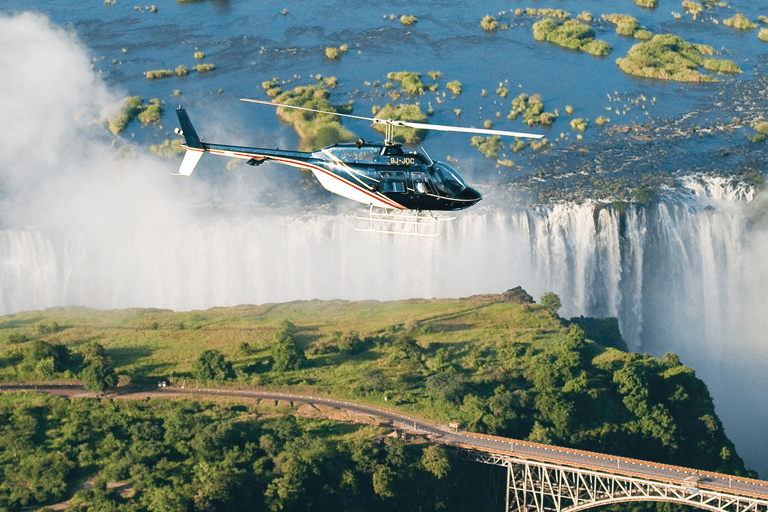 Victoria Falls: Helicopter Flight with Video & Certificate
