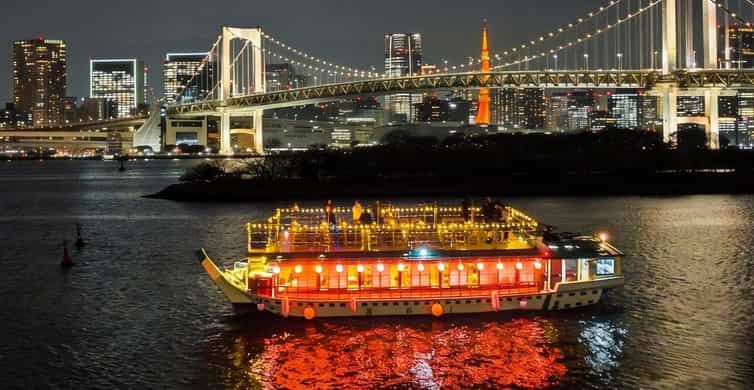 Tokyo Yakatabune Cruise: Sukiyaki,Show & Tokyo Tower Option