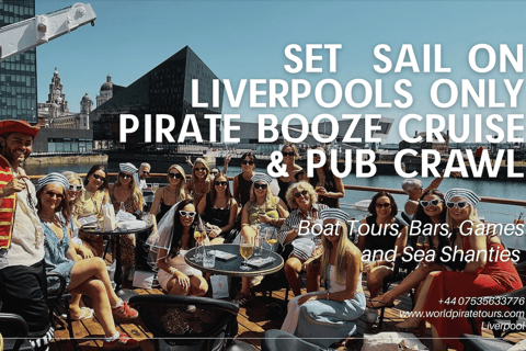Liverpool: Piraten kroegentocht &amp; rondvaartLiverpool: Piraten Kroegentocht &amp; Boottocht