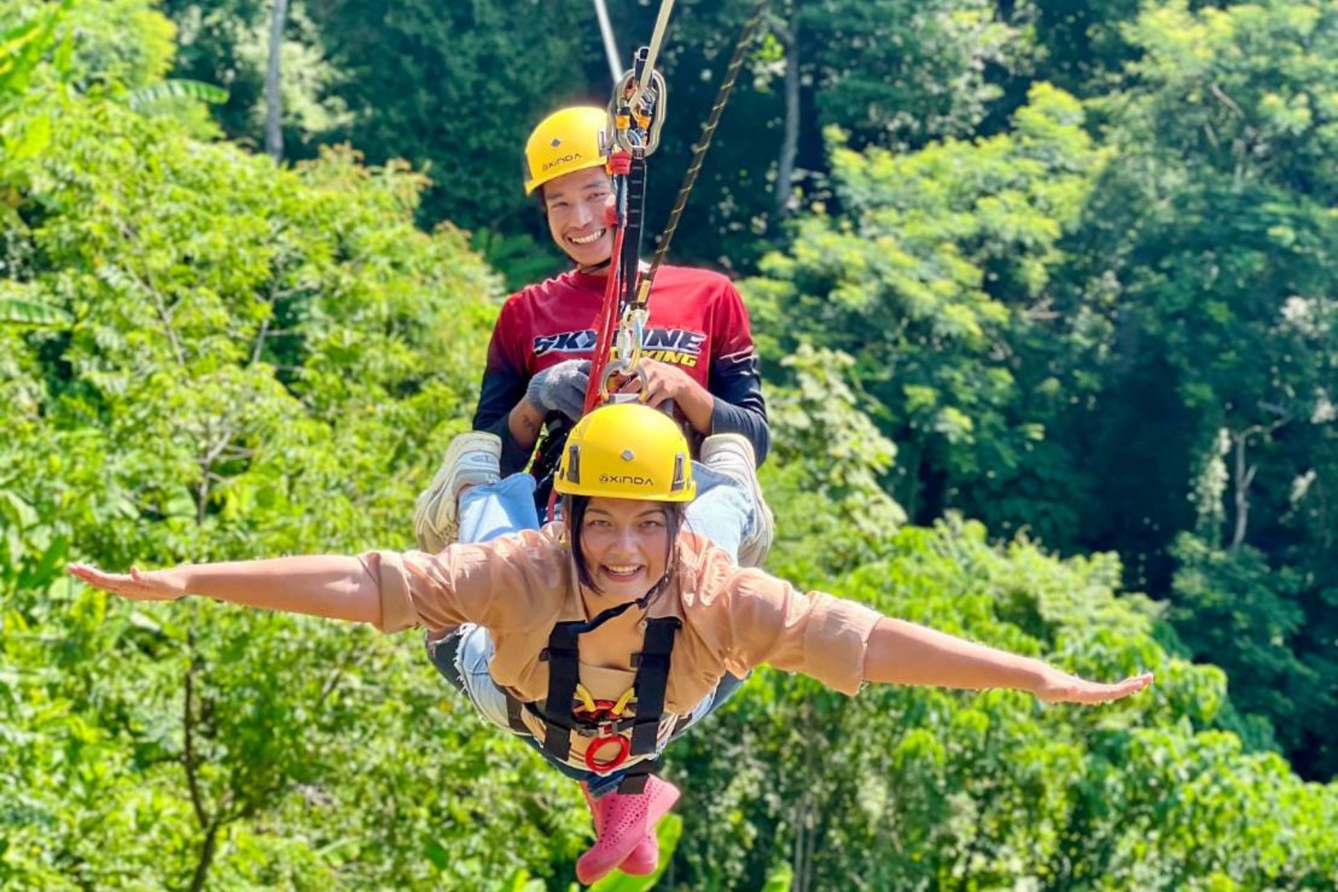 Phuket: Seilrutschen- und Quad-Abenteuer in Kamala