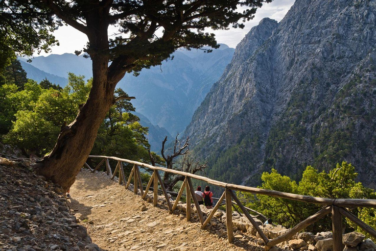 Från Chania: Samaria Gorge med professionell vandringsguide